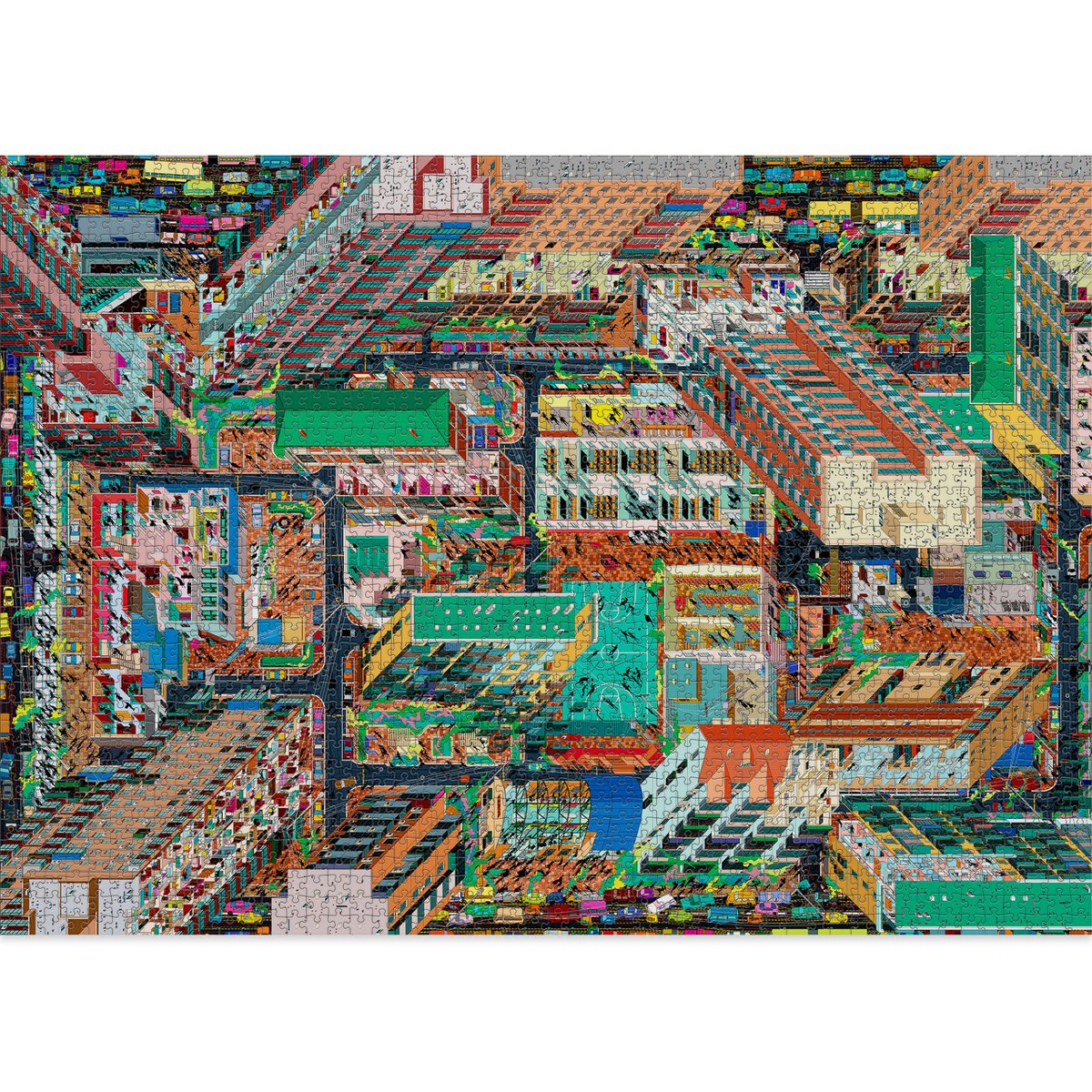 Metropolis Jigsaw Puzzle (2000 brikker)
