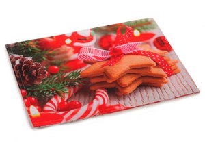 Placemat Christmas design, 45x33cm