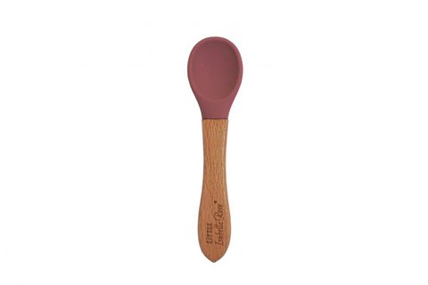 Silikonlöffel dunkelrosa 14 cm Little Isabelle Rose
