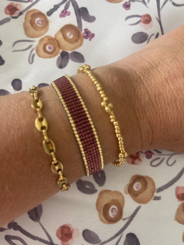 Armbånd dråber guld