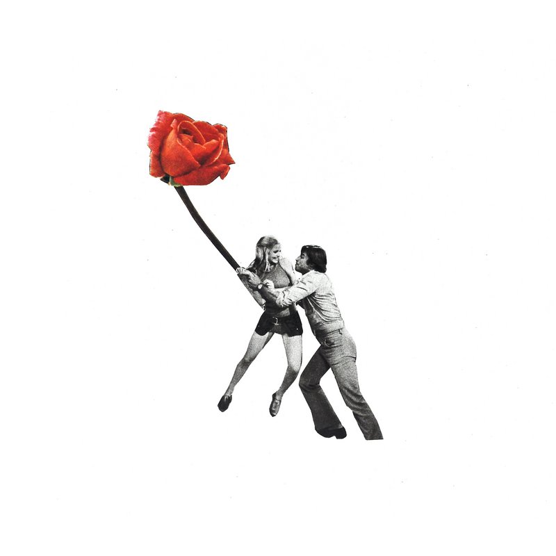 LOVE Collager - Fine Print Analog Collage