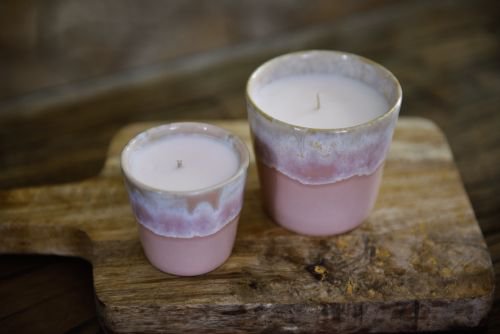 Grespresso 2in1 SOJA - Candle and espresso cup LSC 061 soft pink