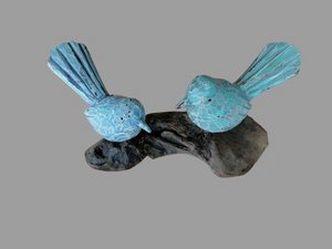 2 Vögel zu Fuß