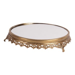 Trivet Round brass 28 cm