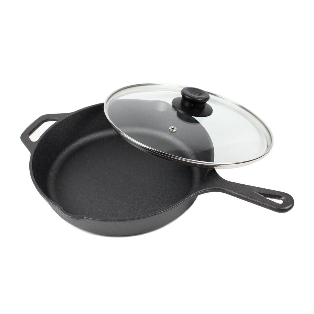 Skillet cast iron frying pan - 30 cm