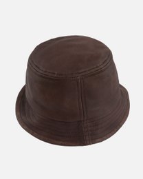 Keller │ Classic Leather Bucket Hat