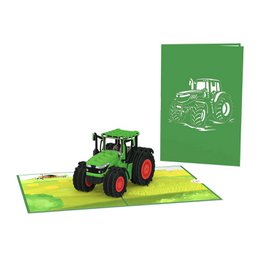 Tractor pop up card