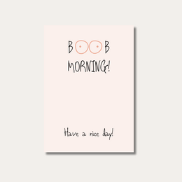 Postcard | Boob Morning