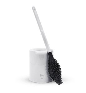 bbb La Brosse WC Bio-sourcées Et Recyclées Gris Souris