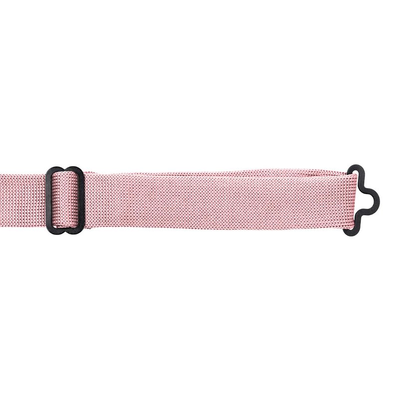Dusty pink knitted bow tie