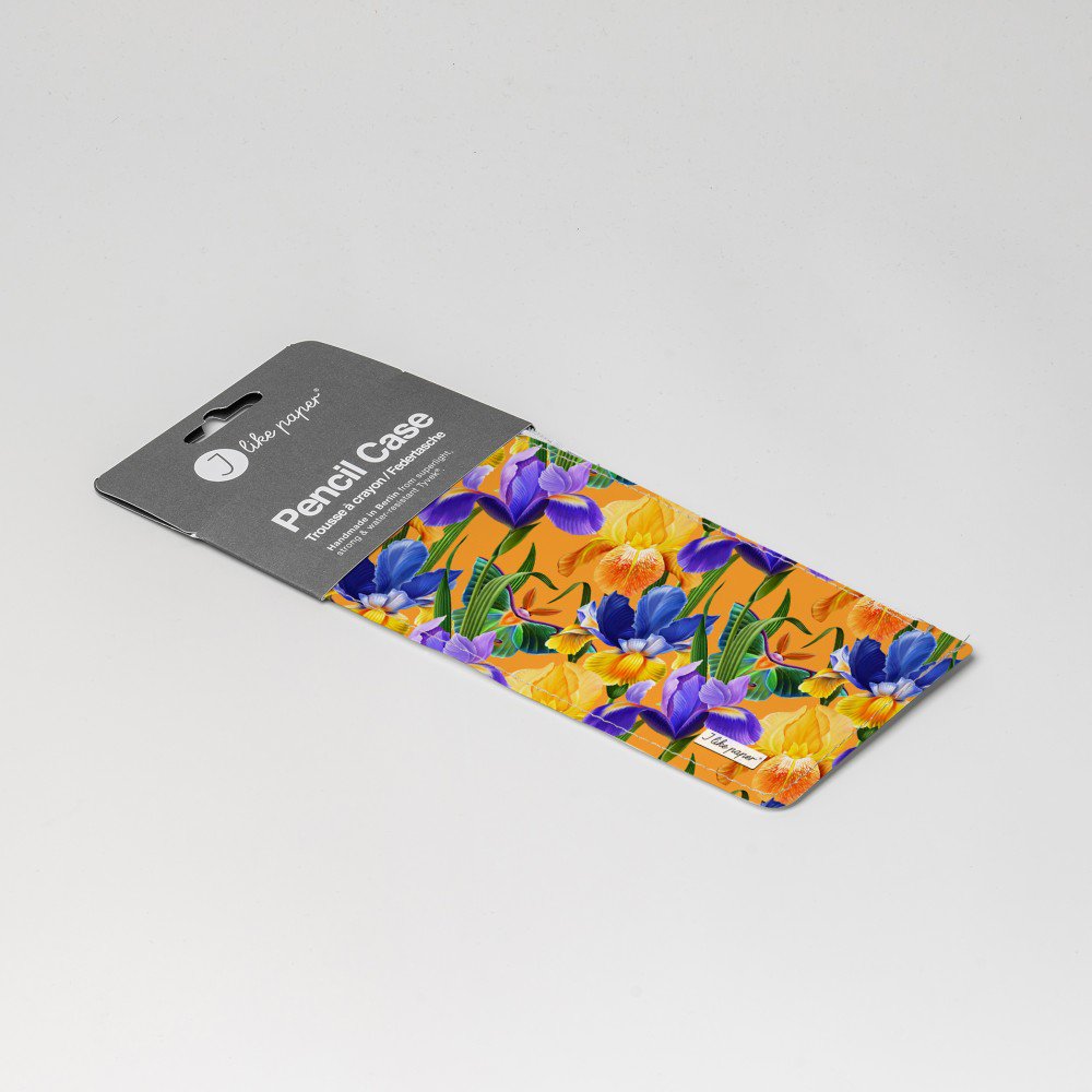 ​ PETITE ORCHID Tyvek® Federtasche mit Zipper