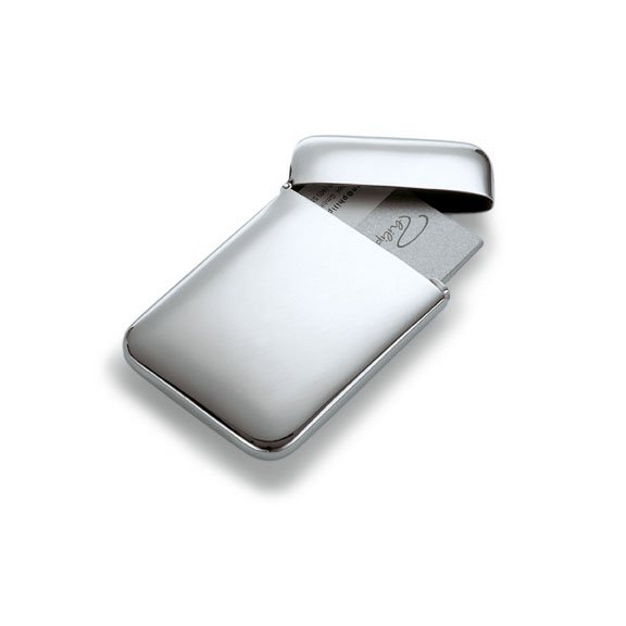 Cushion business card holder