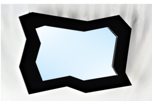 The small black mirror