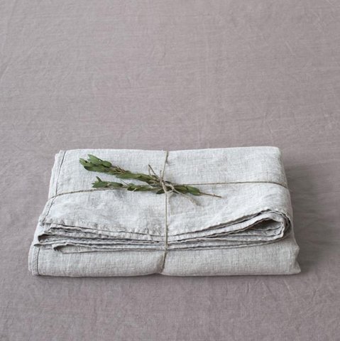 Melange Linen Flat Sheet