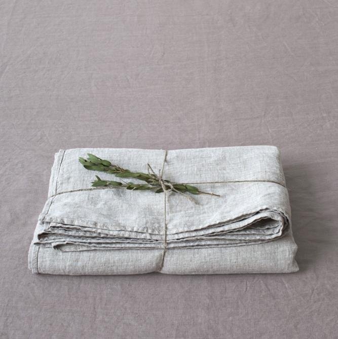 Melange Linen Flat Sheet