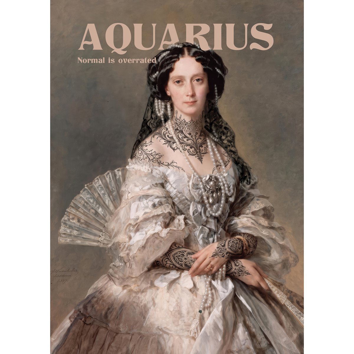 Set of 60 postcards - Astro Queen Collection