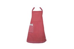 Red kids apron LOVE 50x62 cm Isabelle Rose