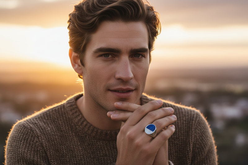 Ring PHOENIX LAPISLAZULI | 925 silver