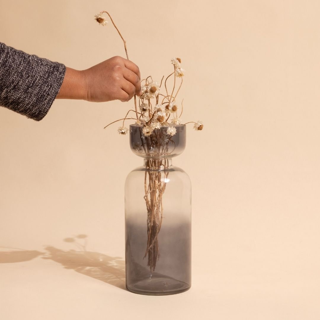 Vase | Handblown Tinted Grande Size Colors | Glass