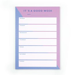 Notepad "IT's and Good Week" from Recycling Papeier