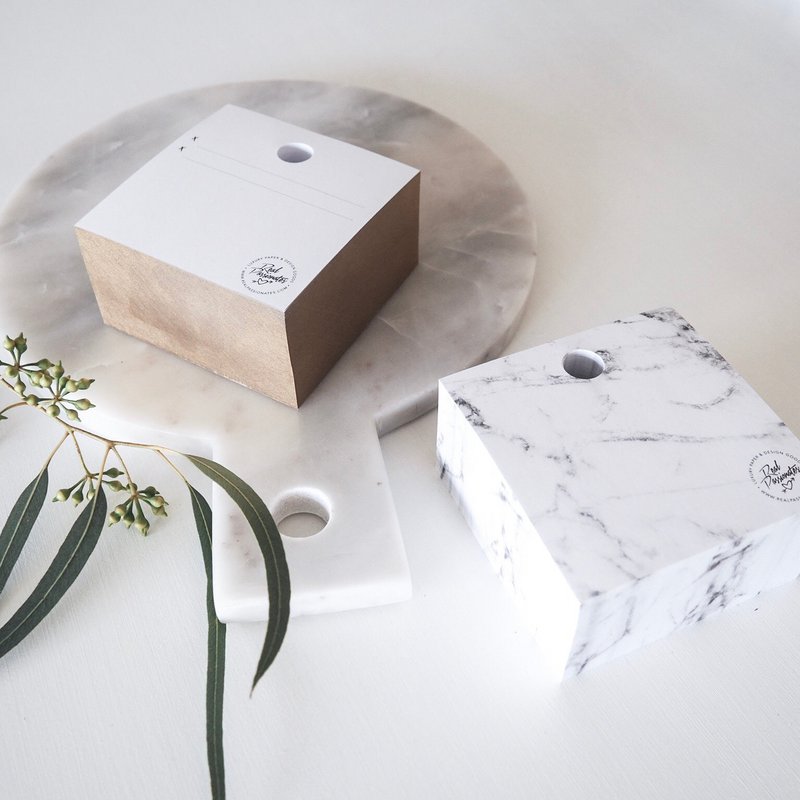 Zettelblock "Marmo"