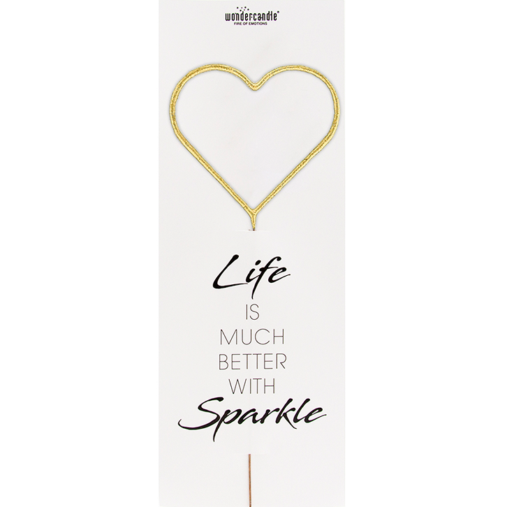 GIANT Sortiment 144 Wondercandle® Giant Life is much better with sparkle 498