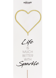 GIANT Sortiment 144 Wondercandle® Giant Life is much better with sparkle 498