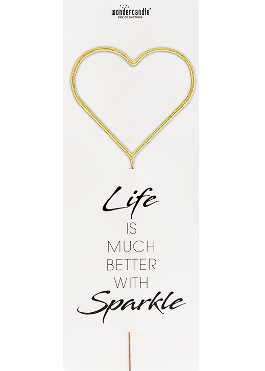 GIANT Sortiment 144 Wondercandle® Giant Life is much better with sparkle 498