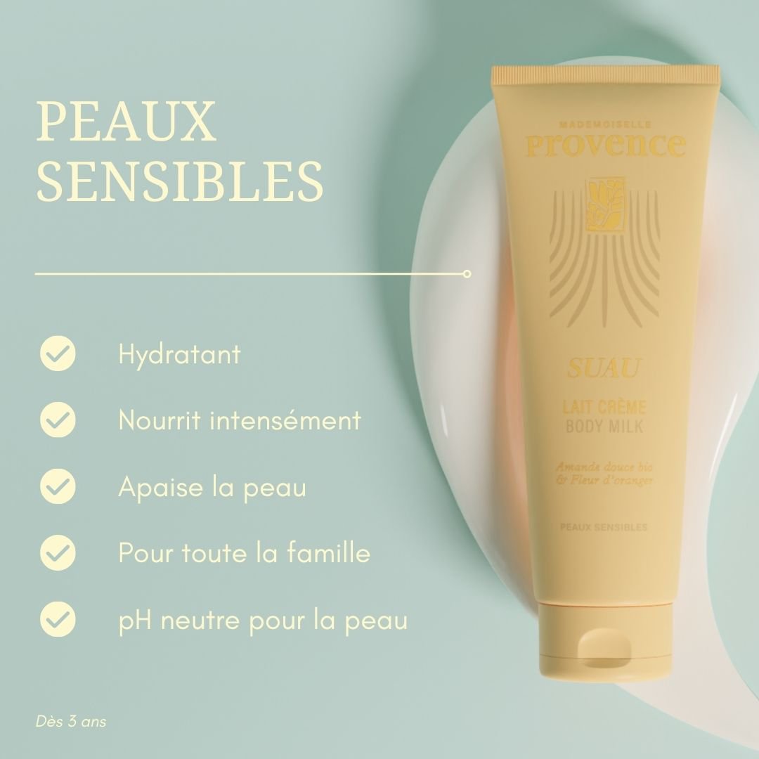 Suau - empfindliche Hautcreme Milch