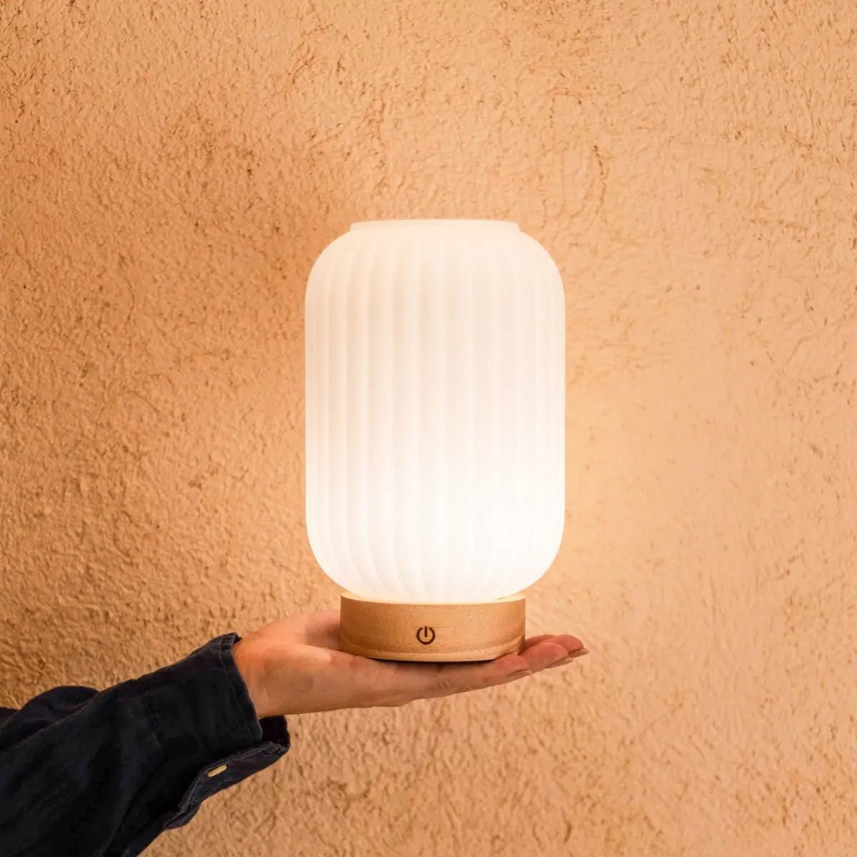 Lampada ricaricabile Lilly Marrone Chiaro