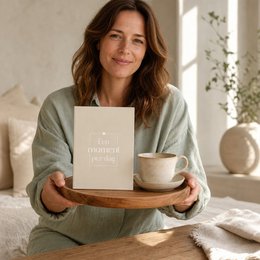Fyllbooks un momento al giorno Diario - beige