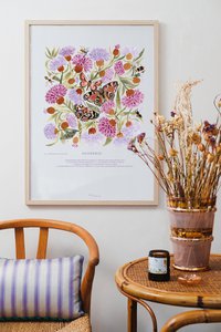 Poster A2 - Flockenblume