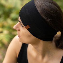 Ensemble Bandeau et Guêtre Femme Noir