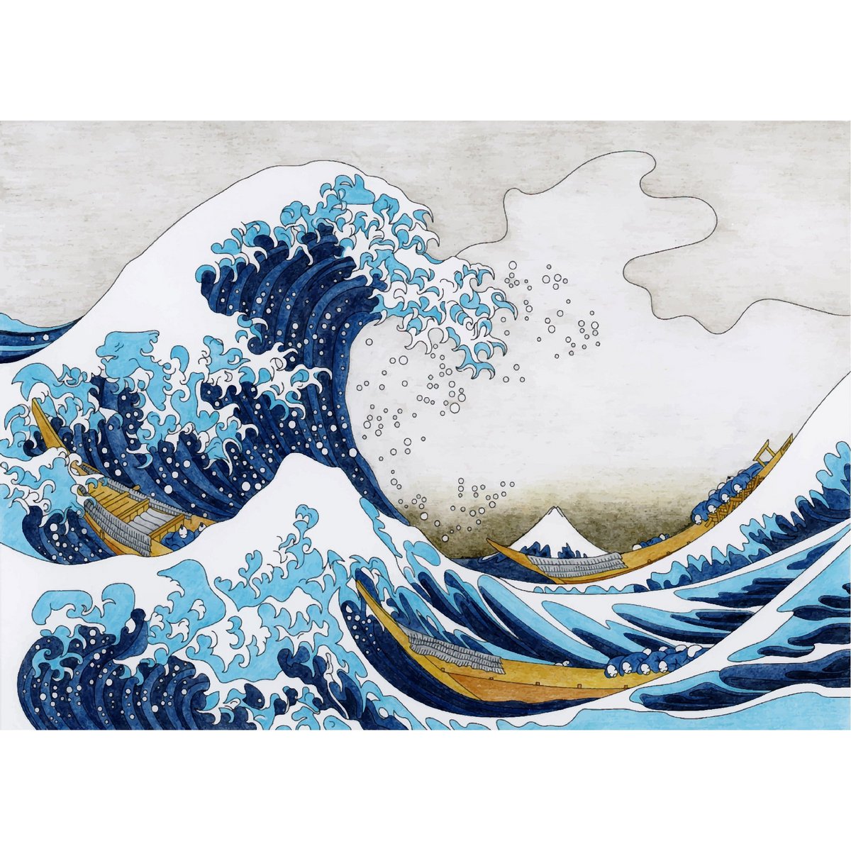 Poster Kanagawa - The Great Wave