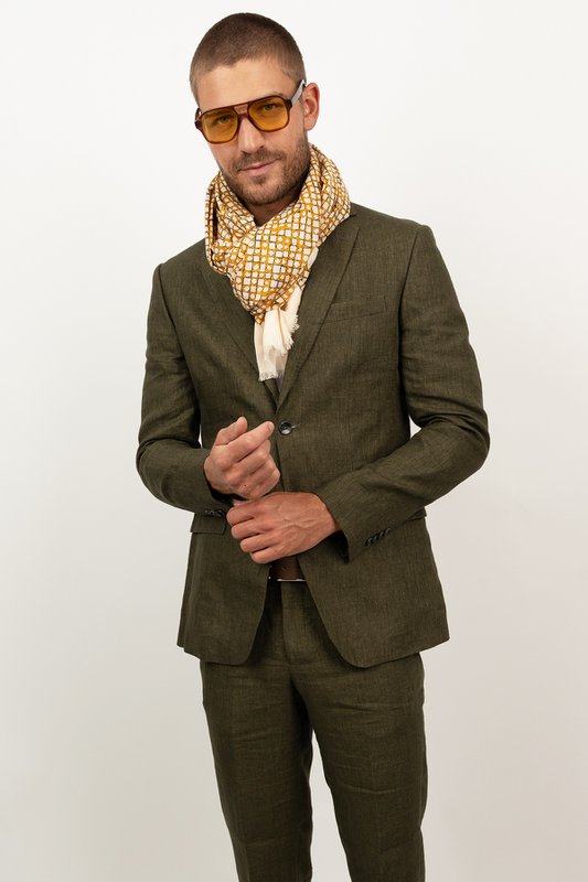 Karo aus Baumwolle LUCIANO