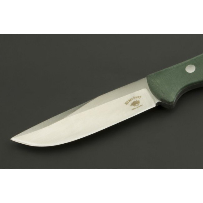 ED MAHONY Pathfinder, jachtmes, G-10 met Iers moskleurig handvat, 440C