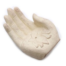 Hand Wierookbrander - Lotus (wit)