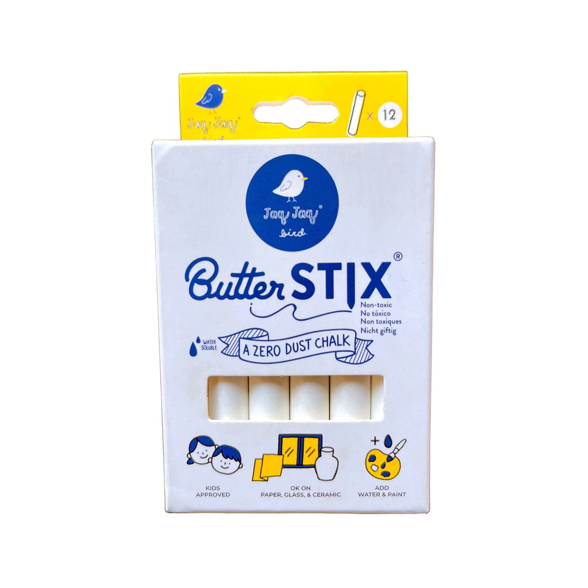 Crayons Butterstix White