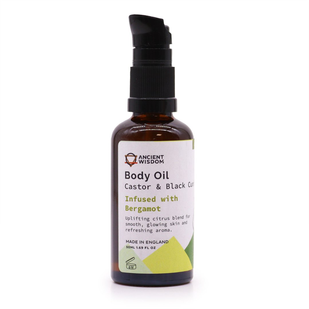 3x Aceite Corporal Orgánico 50 ml - Bergamota