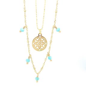 Flying Amazonite necklace