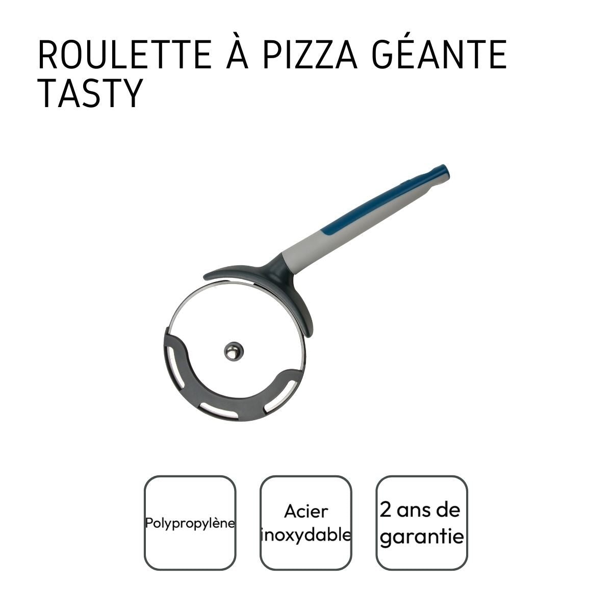 Rueda de pizza gigante con protector de cuchilla Tasty Core
