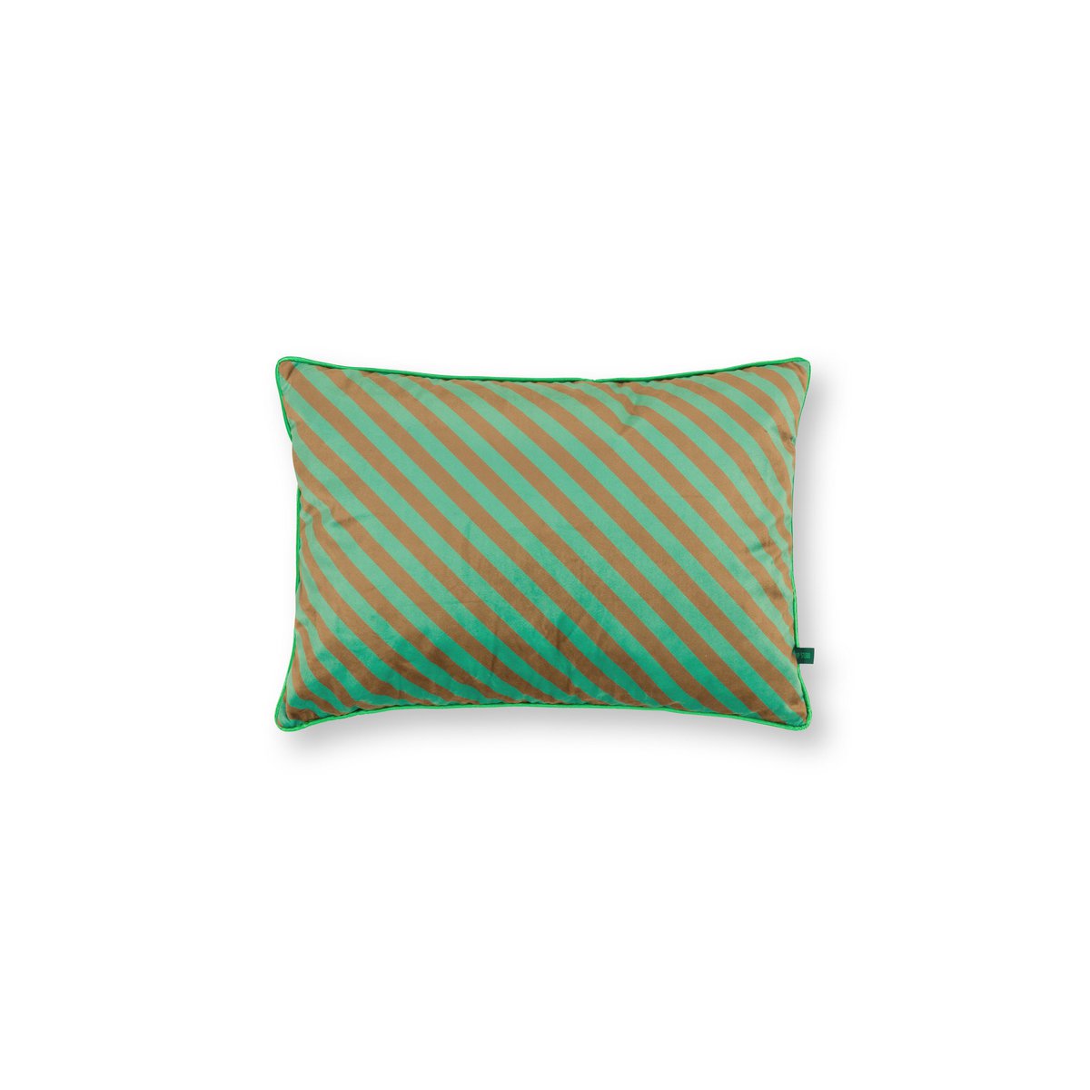 Cushion Block Stripes Green 35x50cm