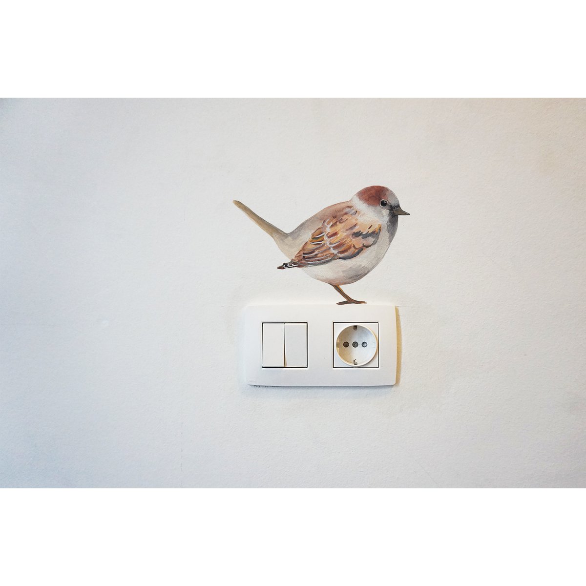 Muursticker Huismus
