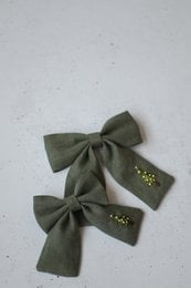 Árbol de Navidad Lazos para el cabello grandes o midi
