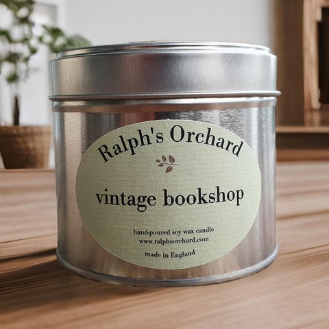 Vintage Bookshop Duftkerzen aus natürlichem Wachs