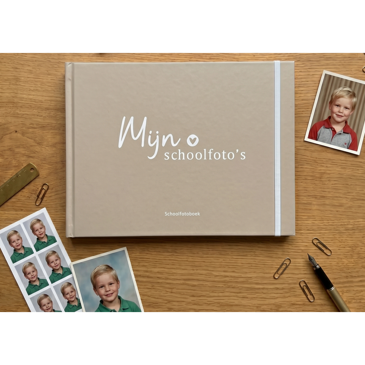 Fyllbooks Mein Schulfotobuch – Beige