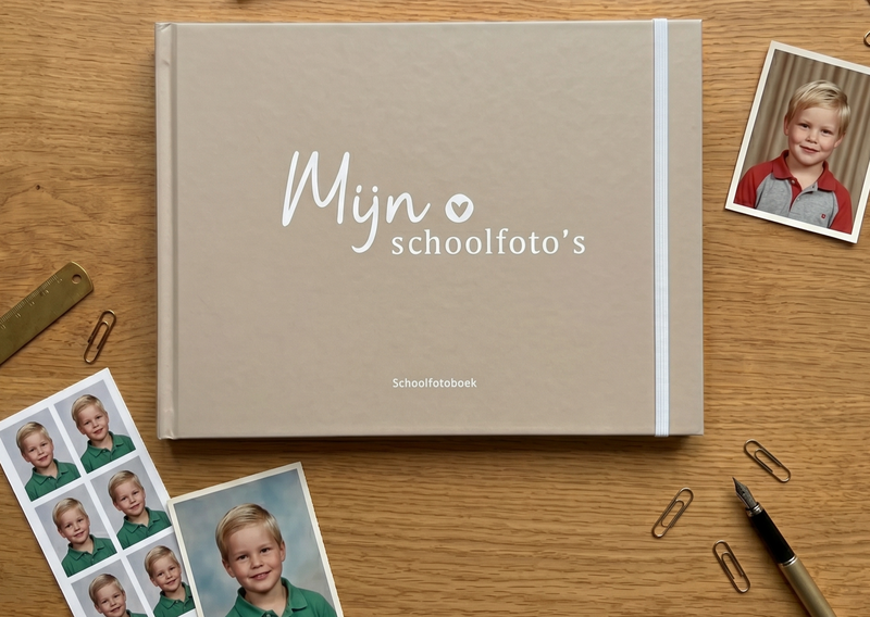 Fyllbooks Mein Schulfotobuch – Beige