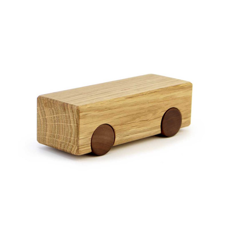 Wooden Car - Lex Pott - 'Solid Cars Series' - Solid Oak 