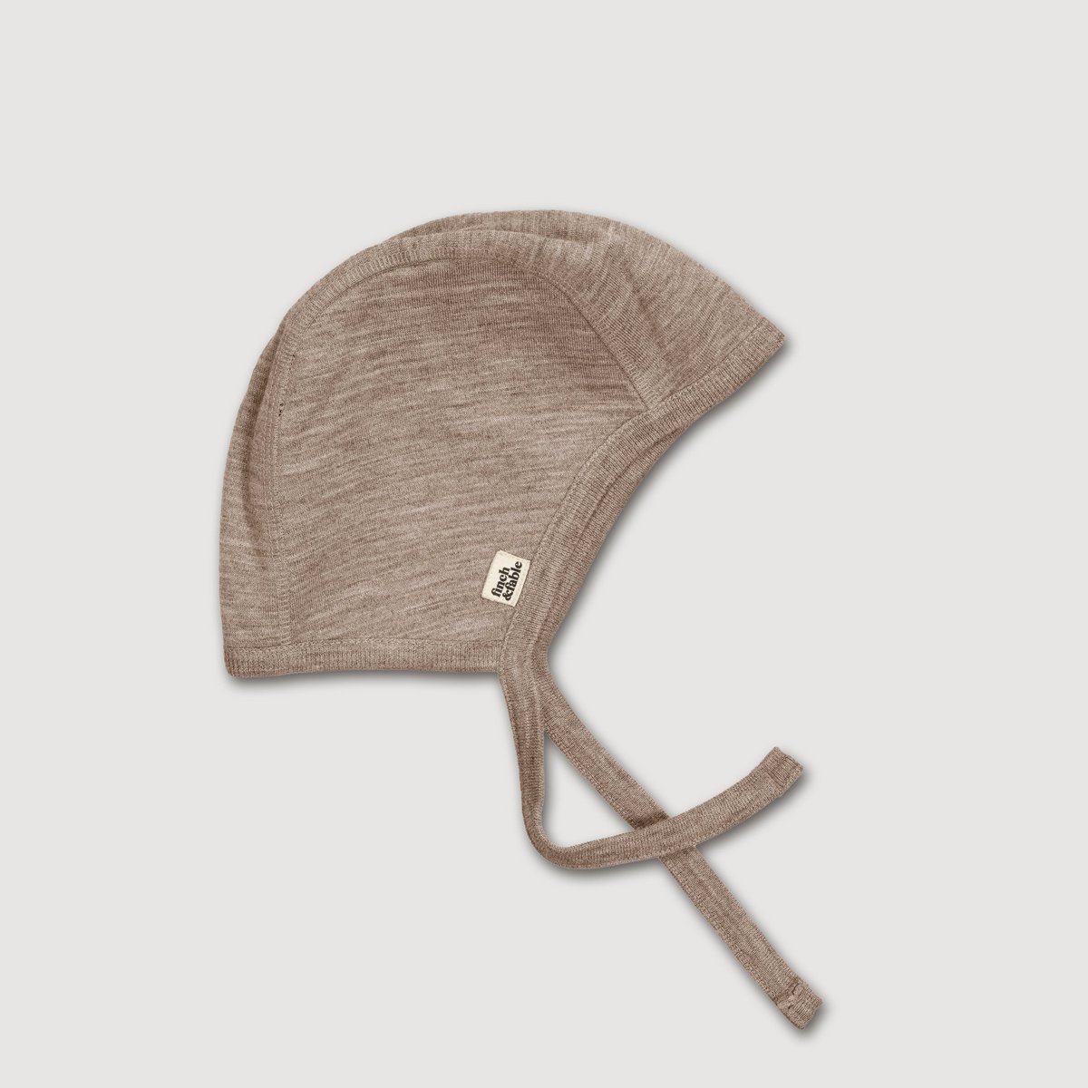 Wollfleece-Haube – Sand