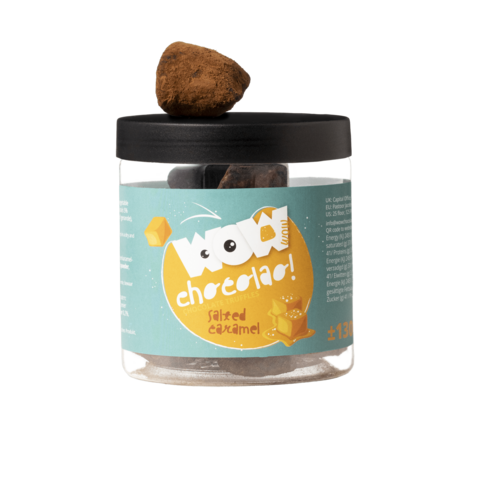 Salted Caramel Chocolate Truffles Gift Jar 130g | Sweet Salty Chocolate